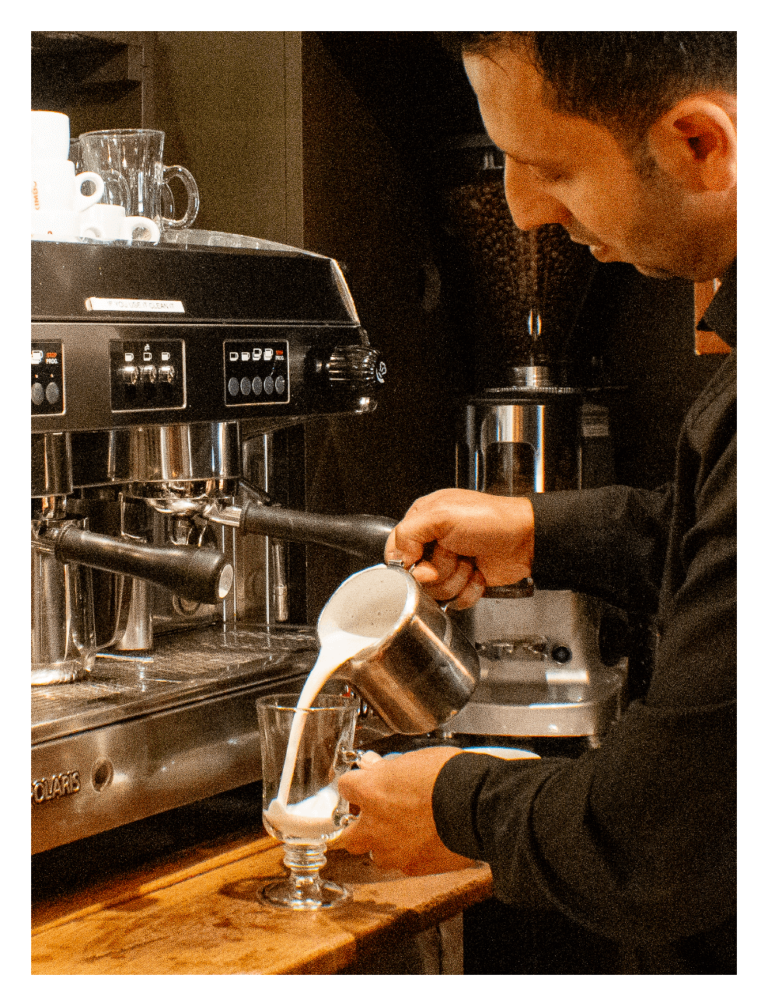 caffe barista coffe